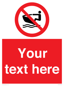 Custom No personal water craft